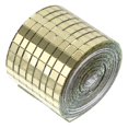 thumbnail image 1 of Pegatinas de pared de mosaico dorado, rollo de azulejos autoadhesivos para pared, despegables y pegables, para salpicadero de azulejos decorativos, bricolaje, para cocina y baño, 1 of 4