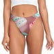 thumbnail image 1 of Balery Pastel Macarons Delight Tangas de Algodón para Mujer con Estampado – Ropa Interior Sexy, Transpirable, G-string-Medium, 1 of 6