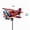1B- Red, variant on Fuebueo 32 Inch Metal Rooster Wind Spinner Outdoor, Colorful Rooster Windmill Outdoor Yard Decor, Rustic Farmhouse Stake Art for Patio and Pathway, Gift for Father Mother (Style Dīŧ