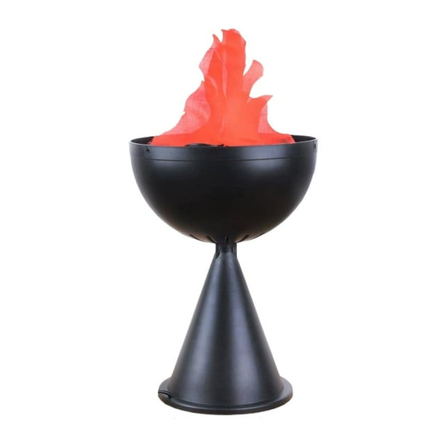 Halloween Decorations,Fake Artificial Fire Cauldron With Led Lights Decorations,3d Fake Hanging Fire Cauldron,Fake Fire Light,Campfire Halloween Lamp Prop Flame Light For Christmas,Festival,Party