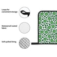 thumbnail image 4 of Daiia Leopard print St. Patrick's Day Pattern Oven Mitts and Pot Holders 4 pcs Set,High Heat Resistant 500 Degree Extra Thicken Long Kitchen Cotton Oven Glove, 4 of 6