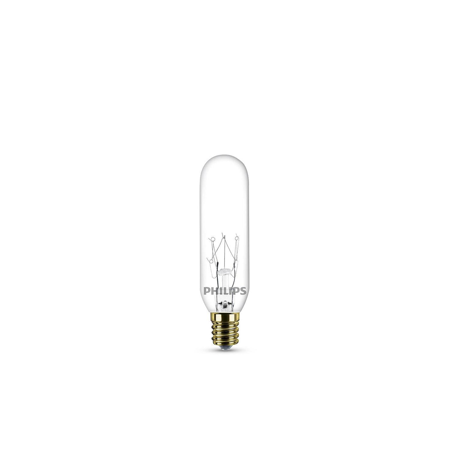 PHILIPS 15W T6 Candelabra Base Exit Sign Light Bulb