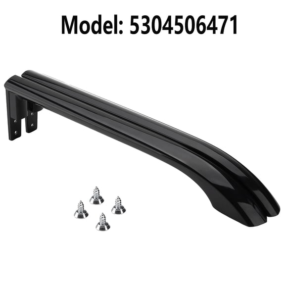 MOTMAX 5304506471 Refrigerator Door Handle, Compatible with Frigidaire Replaces 242059503 242059506 5304486361 5304504509 5304504510 5304510039 5304510041 4390912 AP6036332 PS11731976 EAP11731976(2 P