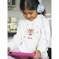 thumbnail image 2 of Cute Baby Deer Face Hoodie Juniors -Image by Shutterstock,  Small, 2 of 4