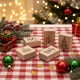 thumbnail image 4 of Set de 6 sellos navideños de goma de madera de Watersay, 4 of 5