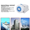 thumbnail image 3 of Socador de Conector Industrial, Cumplir Con El Conector de Alimentación Industrial Estándar de 220-250V Para El Barco, 3 of 7