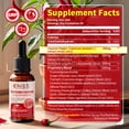 thumbnail image 2 of Cayenne Pepper Liquid Drops Supplement, with Hawthorn, Beet Root Powder, Turmeric Curcumin -  Cardiovascular Support, Immune Health – 2 Fl Oz , 60 mL, 2 of 5