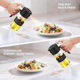 thumbnail image 3 of Pulverizador de aceite de oliva PLAPITATE Premium de 500 ml para cocinar, color negro, 3 of 8