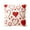 C, variant on Valentines Day Heart Decorative Throw Pillow Cover Romantic Gift For Couples Polyester Red 45 X 45 Cm 18 X 18 Inches Sofa Couch Cushion Cover With Heart Patterns Hidden Zipper For Home Dec