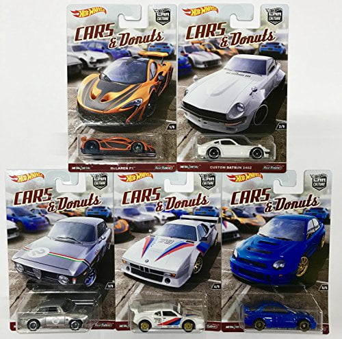 Hot Wheels Premium Car Culture Cars & Donuts Choice of 5 Casting Variations 