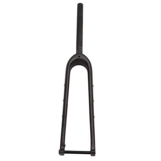 Horquilla de suspensión delantera Jadeshay de fibra de carbono para bicicleta tubo recto mate