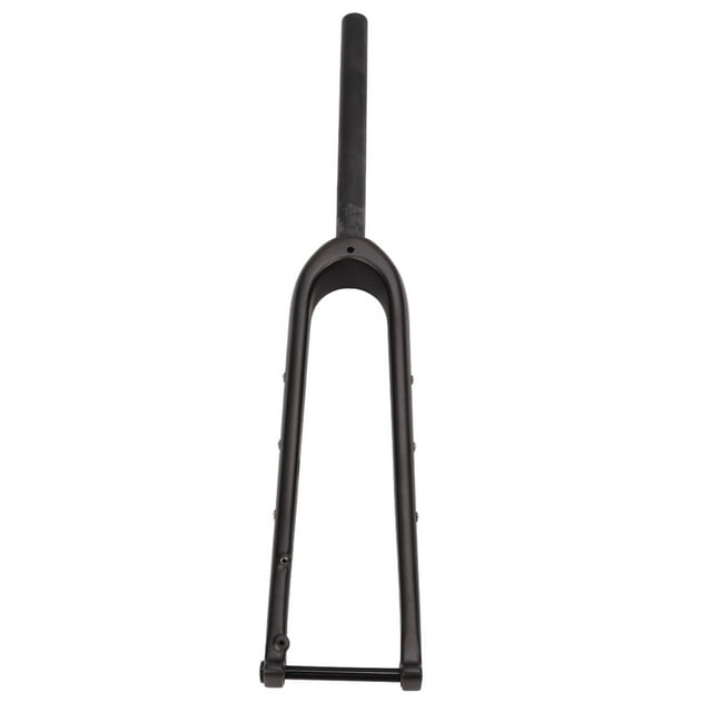 Horquilla de suspensión delantera Jadeshay de fibra de carbono para bicicleta tubo recto mate