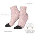 thumbnail image 6 of Rocae Floral Retro Style for Premium Adult Socks,Comfortable, Breathable, and Durable Socks, Perfect for Everyday Wear, 6 of 7