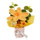 thumbnail image 1 of Ramo de flores de ganchillo hecho a mano, ramo de punto artificial, girasol falso, clavel, tulipán, flores de hojaldre, regalos para madre, esposa en cumpleaños, aniversario, 1 of 8