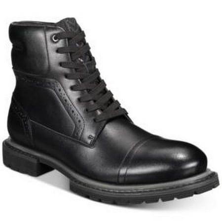 

INC International Concepts Men s Leather Tull Lace-up Boots Color/Size Title: 11.5M/Black