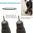 thumbnail image 3 of [6 piezas] Extractores de tornillos dañados, Extractor de tornillos, Extractor de tornillos rotos de acero HSS 4341, Dureza superior a 63 HRC Kuyhfg Bienvenido a Kuyhfg, 3 of 5