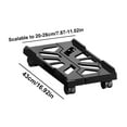 thumbnail image 2 of Adjustable Mobile CPU Stand Heavy-Duty PC Floor Cart with 4 Caster Wheels Ventilated Under Desk CPU Holder, 2 of 9