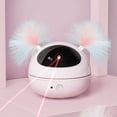thumbnail image 1 of Interactive Automatic Cat Toy - Laser Light & Feathers for Hours of Fun - No Batteries Needed!, 1 of 4