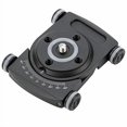 thumbnail image 2 of Tosuny FY-01 Table Top Dolly Car Roller Desktop Video Rail Track Slider for DSLR Rig Film Camera, Strong and Durable, Equipped with 1/4 Screws, Compatible with All Ball Heads and Magic Arms, 2 of 4
