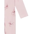 thumbnail image 5 of Modern Moments by Gerber Neutral Two-Way Zip Viscose Ruffled Sleep ´N Play Footed Pajamas, Sizes Newborn - 6/9 Months, 5 of 7