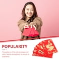 thumbnail image 2 of unbranded 120 Pcs  Paper Red Packets Year of Dragon Red Envelopes Red Envelopes Spring Festival Packet, 2 of 8