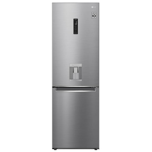 Refrigerador 12 Pies LG Silver con Despachador de Agua y Hielos Manual