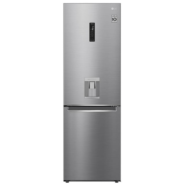 Refrigerador 12 Pies LG Silver con Despachador de Agua y Hielos Manual