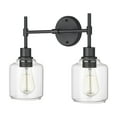 thumbnail image 2 of Millennium Lighting 46942-MB Asheville 2 Light 18" Wide Bathroom Vanity Light - Black, 2 of 5