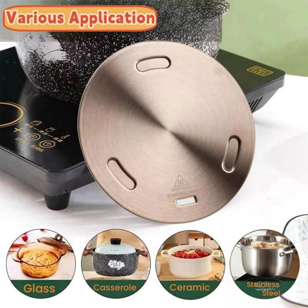 YIGSECU Multifuntional Induction Heat Diffuser Plate Stainless Steel Heating Plate