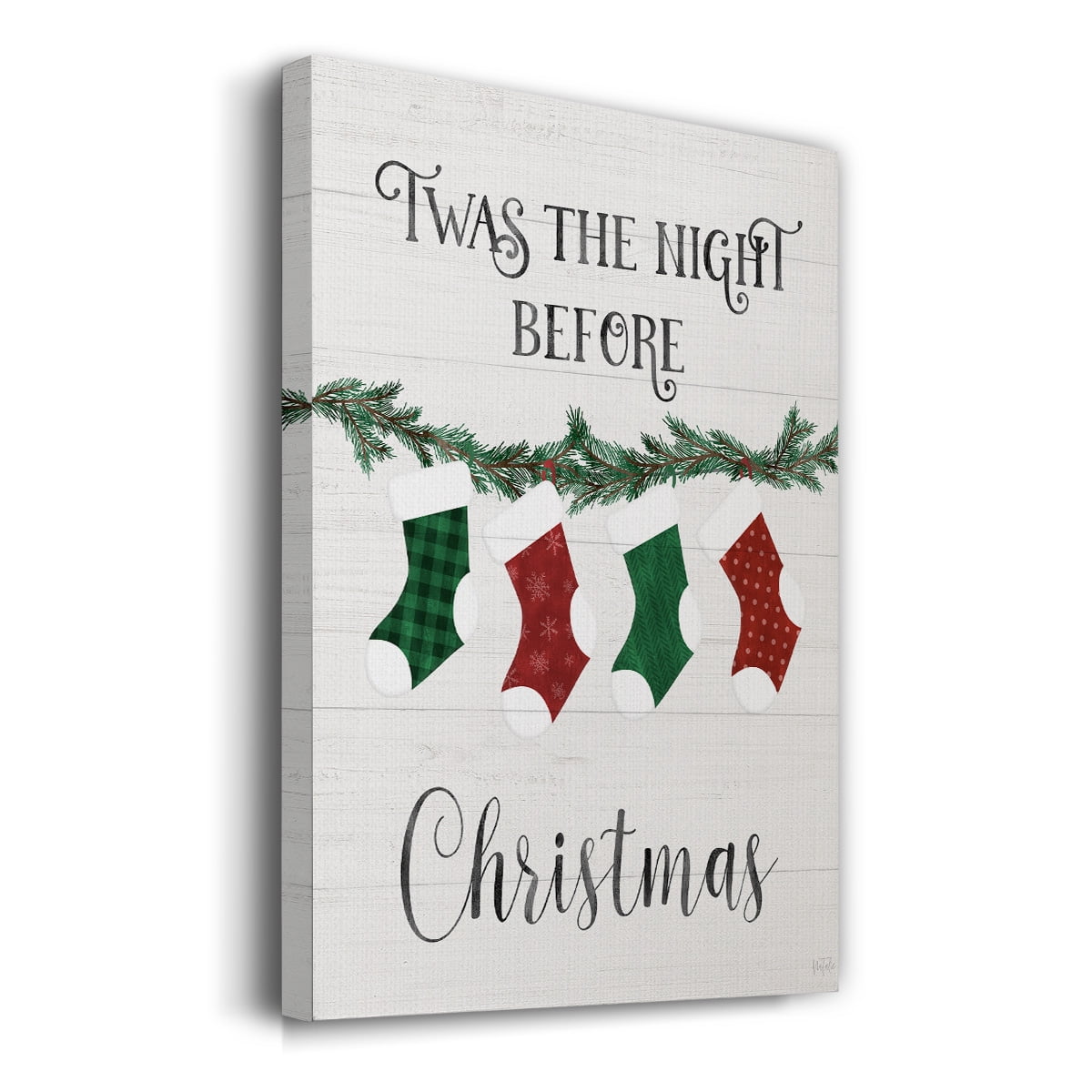 Night Before Christmas- Gallery Wrapped Canvas