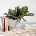 thumbnail image 6 of 4pcs Artificial Magnolia Leaf Wedding Decor, Spring Indoor Home Decor, Decor Fake Leaves, Faux Green Magnolia Leaves For Year Round And Holiday Greenery Decor, 6 of 11