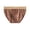 Brown, variant on Men's Exotic High Cut Briefs Satin Ice Silk Underwear for Daily Home Casual Party – Breathable Low Rise Triangle Panties Men’s, XXL, Brown