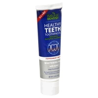 Dents saines Dentiste naturelles et GENCIVES Whitening Plus, Peppermint Twist - 5 Oz, 6 Paquet