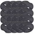 thumbnail image 4 of AURARMLET 100pcs Garden Staples Pads For Fixing Lawn Fabric In Black PP, 4 of 8