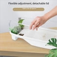 thumbnail image 4 of Turtle tank simple large opening household ornament for turtle farming, 4 of 4