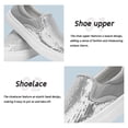 thumbnail image 3 of Unisex Adult Glitter Slip-On Shoes Fashion Low Top Sparkly Sneakers Casual Shiny Sequin Tennis Walking Shoes, 3 of 7