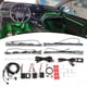 thumbnail image 4 of Kit De Luz Ambiental Para Automóvil, Cambio De Color Decorativo, Impermeable, Ajuste Perfecto, 17 Luces, Luz LED De Ambiente Para Automóvil ANGGREK Car LED Atmosphere Light, 4 of 8