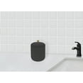 thumbnail image 3 of Beautiful By Drew Barrymore Bathroom Canister- Dark Gray, 3 of 9