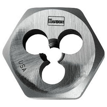 

Irwin Tools 9727ZR Hanson High Carbon Steel Hexagon Metric Die 6 mm - 1.00