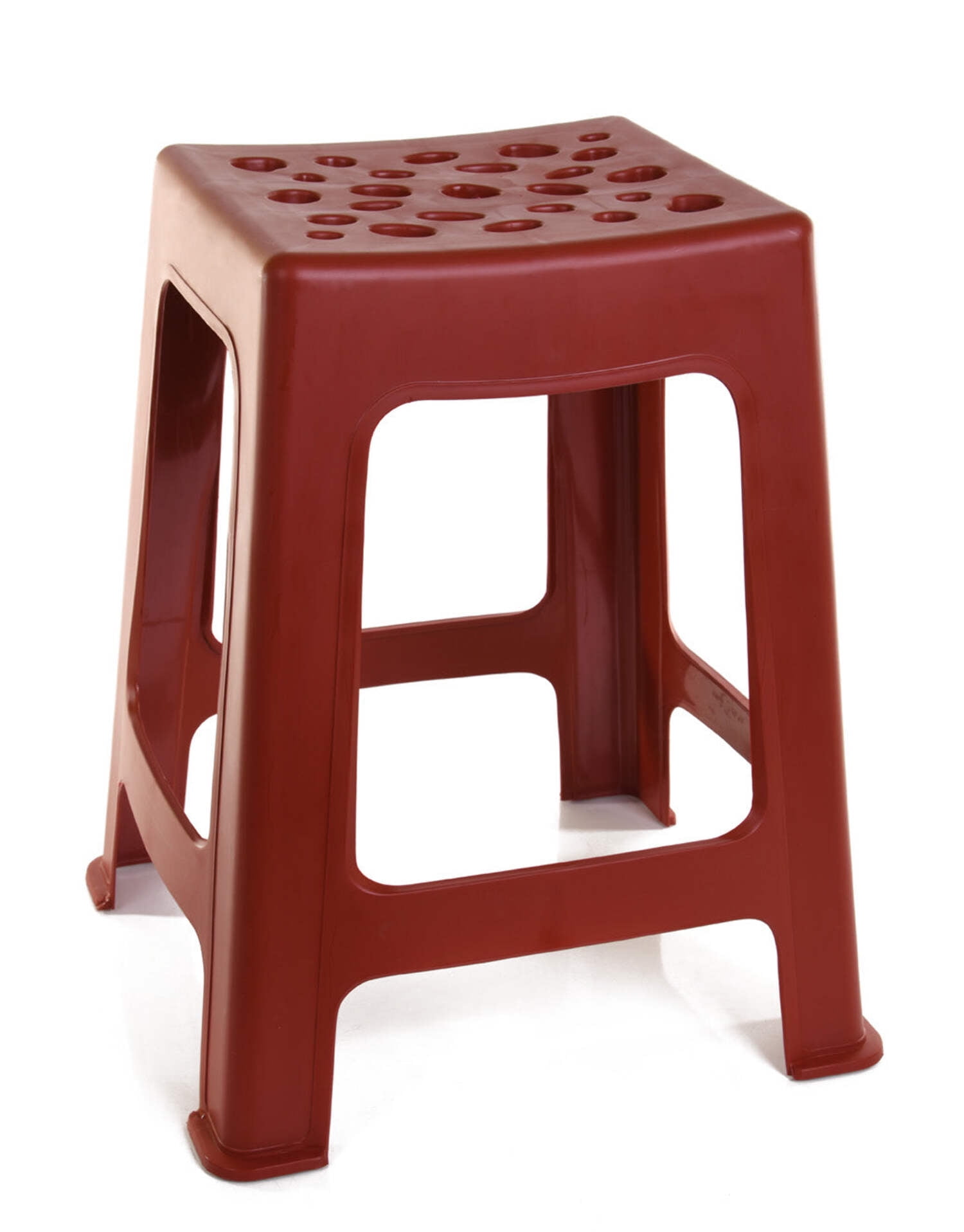 Mintra Home Light Duty Plastic Stools 18in Height 2 Pack