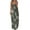 Gray, variant on Women's Sundress Summer Boho Printed Hoop Sling Beach Maxi Dress With Pockets V-Neck Dress