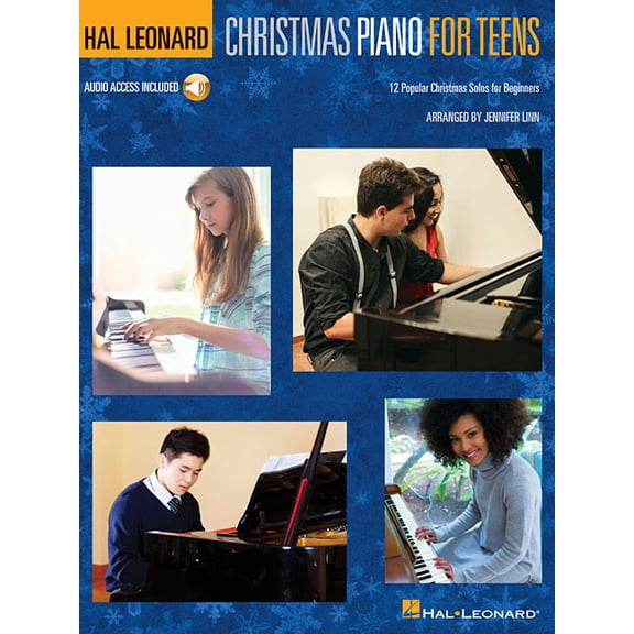 Hal Leonard Christmas Piano for Teens: 12 Popular Christmas Solos for Beginners, (Paperback)