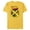 Yellow, variant on Marvel X-Men ’97 Animated Series X Logo with Team - Short Sleeve Blended T-Shirt for Adults - Customized-Yellow