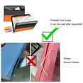 thumbnail image 4 of Expanding File Folder 13 Pockets with Zipper Closure, TRANBO Accordion File Organizer Letter Size/A4 Plastic Portable Document Organizer (Orange), 4 of 6