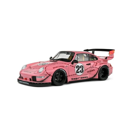 Solido 2020 Porsche 993 RWB Bodykit "Sopranos" Pink Pig 1:18