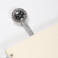 thumbnail image 3 of Black and White Easter Vintage Silver Lace-Edged Bookmark: the Gift for Readers and Book Lovers, 3 of 5