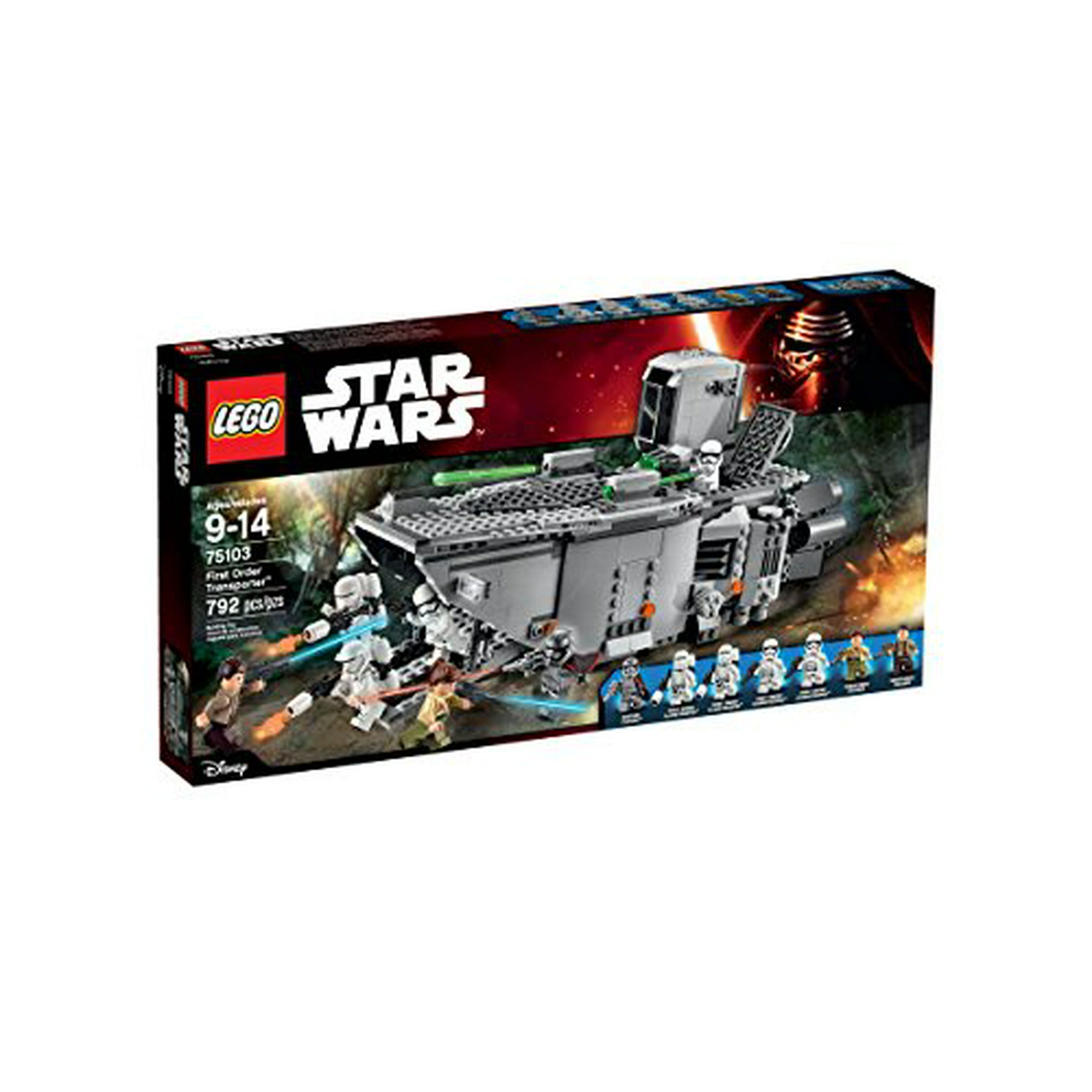 LEGO Star Wars First Order Transporter Resistance and First Order Set 75103 Walmart