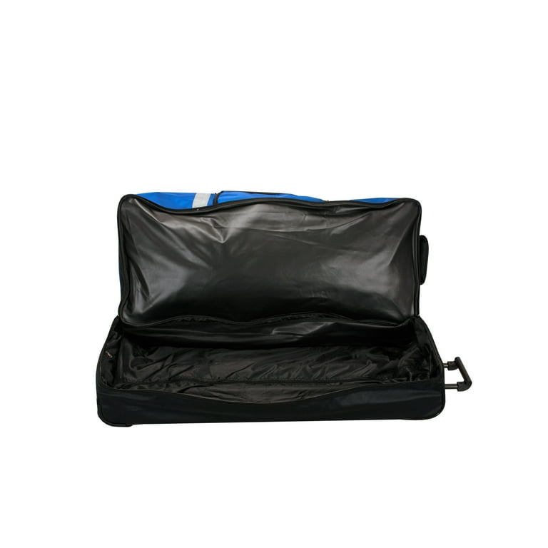 Rockland Luggage 40 Drop Bottom Rolling Duffel Bag Navy Walmart