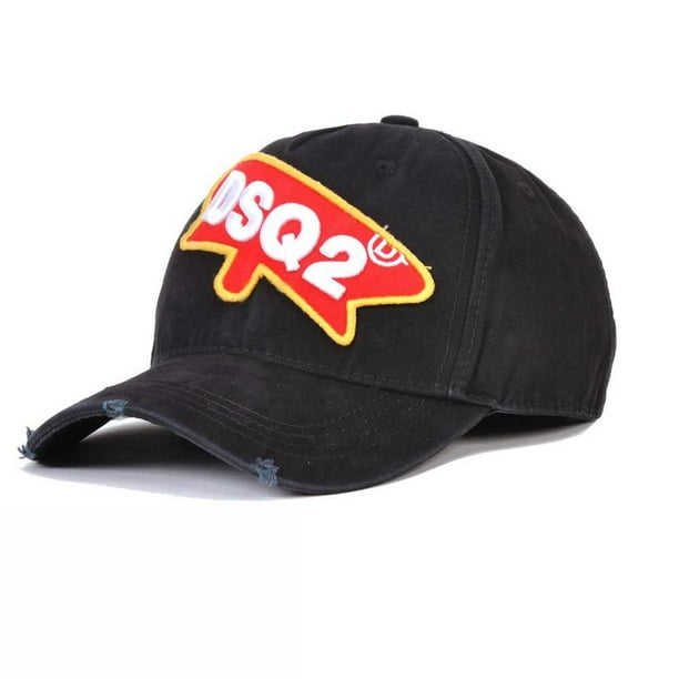 Gorra de béisbol DSQS2, gorra deportiva casual de algodón transpirable