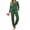 H-Christmas Green1, variant on UVN Womens Velvet Pajamas Sets Winter 2 Piece Outfits Ladies Fleece Long Sleeve Sleepwear with Pockets